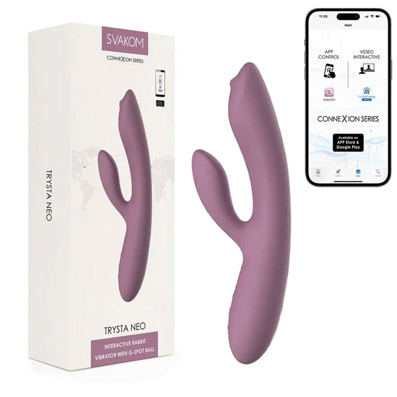 Dương vật rung nhánh Svakom Trysta Neo điều khiển app