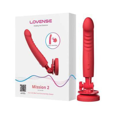 Dương vật giả ngụy trang gắn tường rung thụt Lovense Mission 2 điều khiển qua app